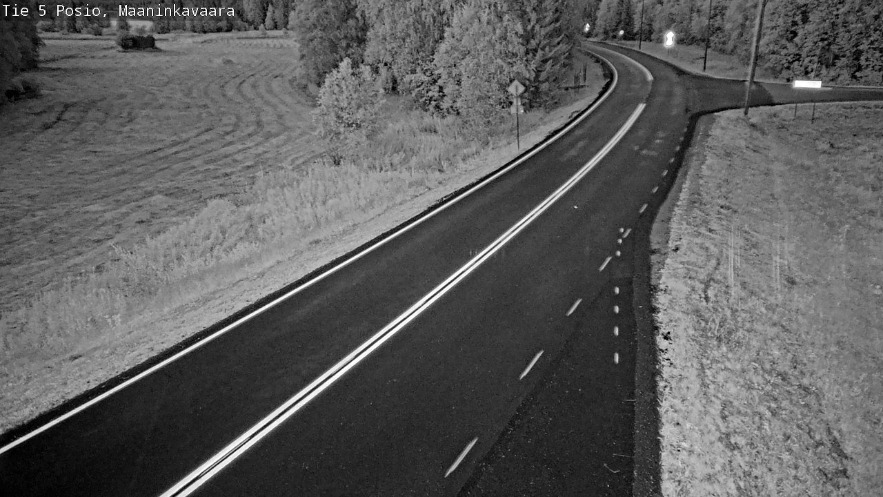 Kelikamerat Kuva Tie 5 Posio, Maaninkavaara, Posio, Lappi