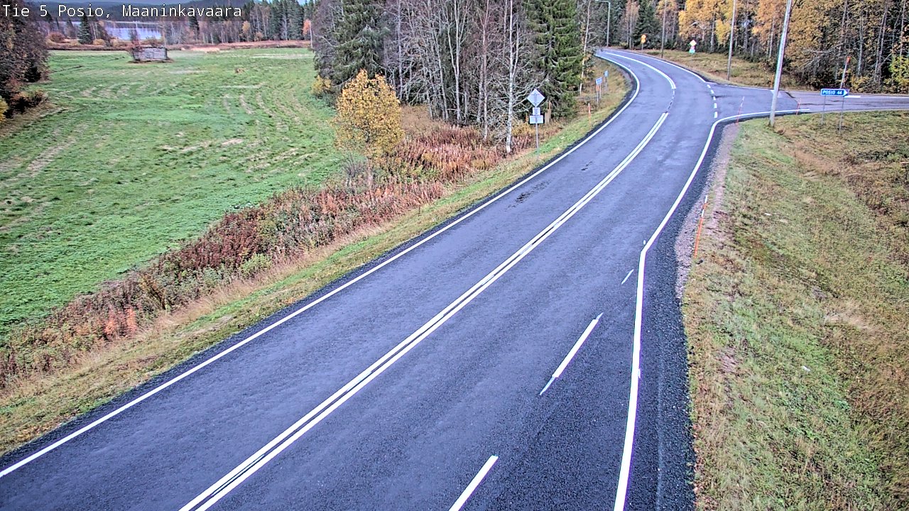 Kelikamerat Kuva Tie 5 Posio, Maaninkavaara, Posio, Lappi
