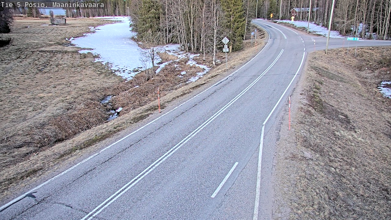 Kelikamerat Kuva Tie 5 Posio, Maaninkavaara, Posio, Lappi