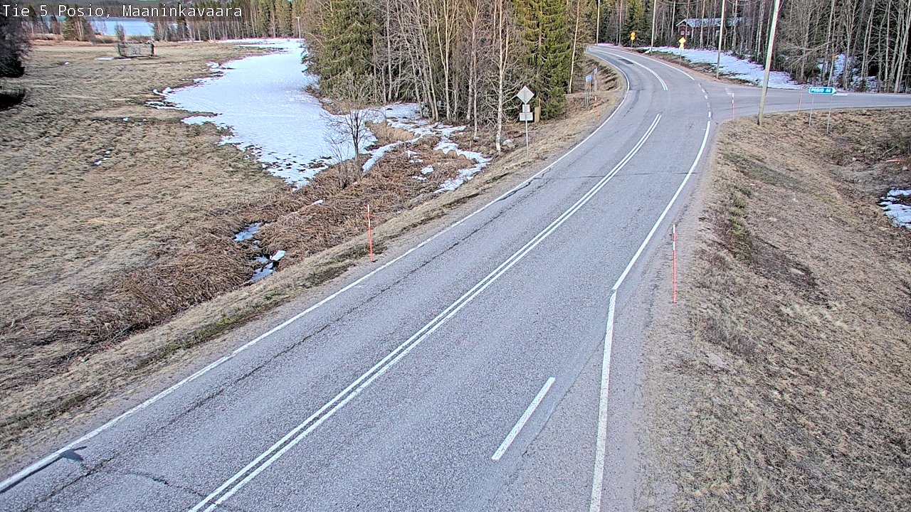 Kelikamerat Kuva Tie 5 Posio, Maaninkavaara, Posio, Lappi
