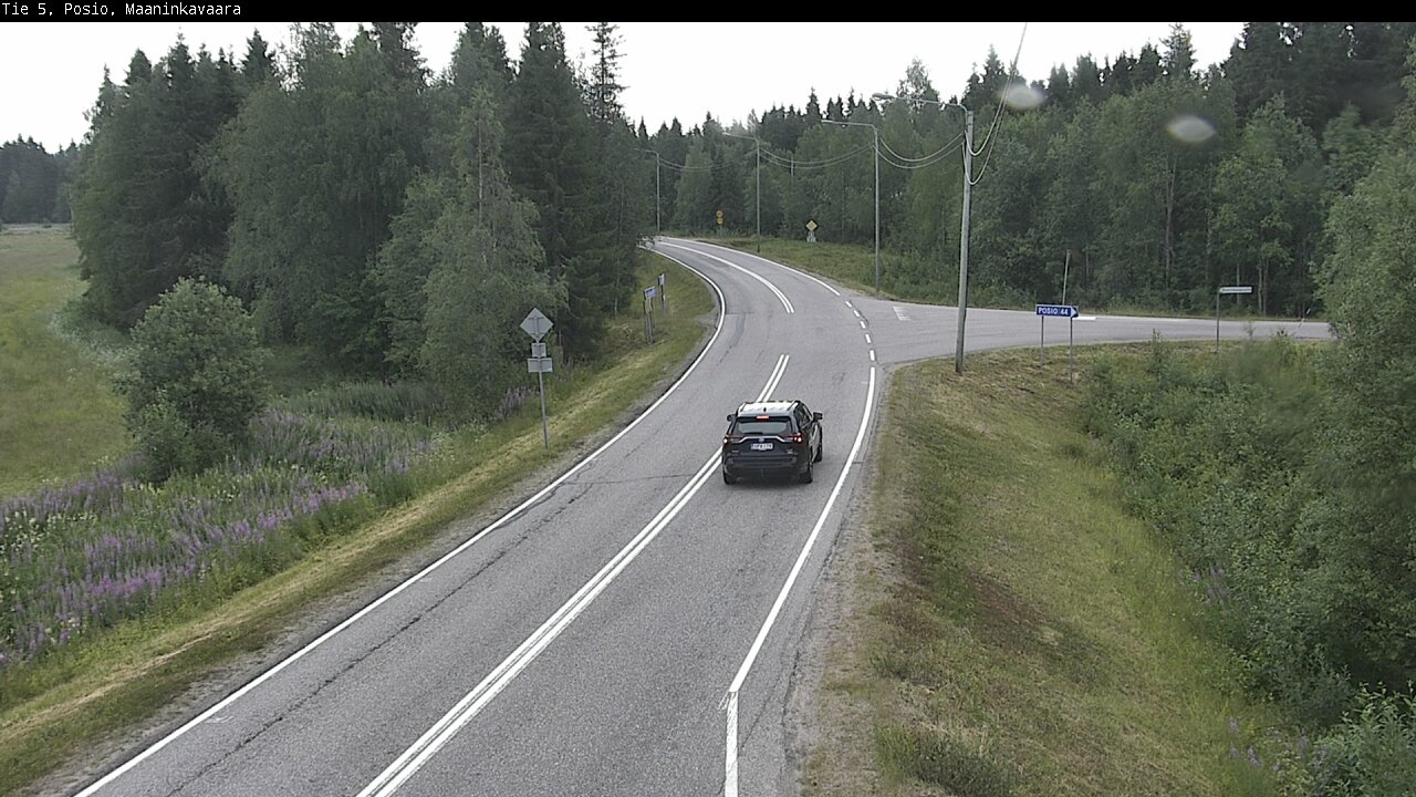 Kelikamerat Kuva Tie 5 Posio, Maaninkavaara, Posio, Lappi