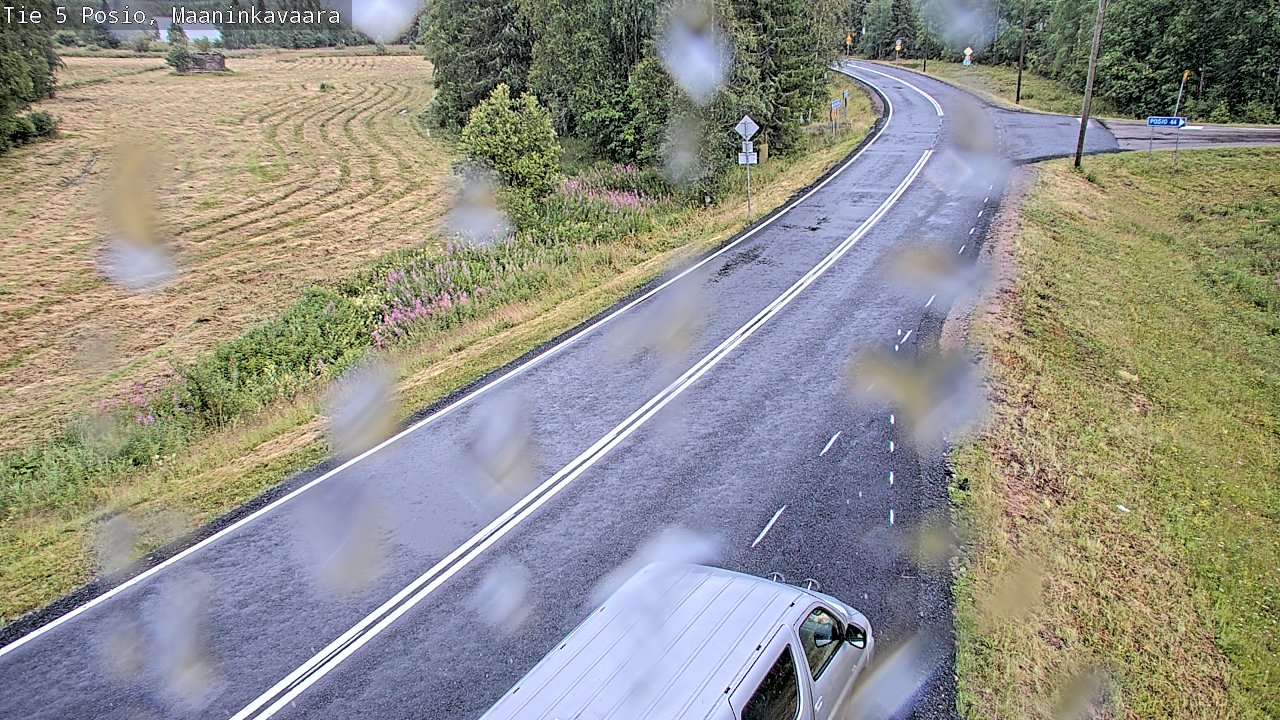 Kelikamerat Kuva Tie 5 Posio, Maaninkavaara, Posio, Lappi