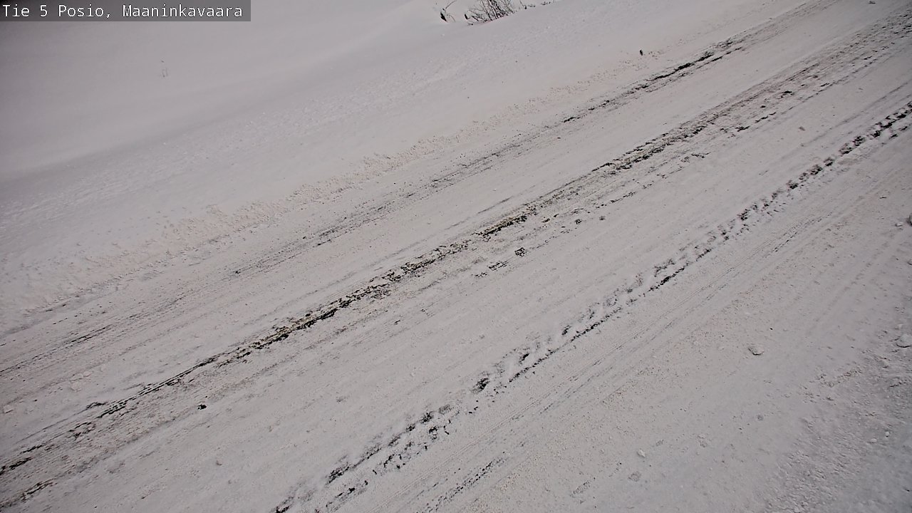 Weather Camera Image Road 5 Posio, Maaninkavaara, Posio, Lappi