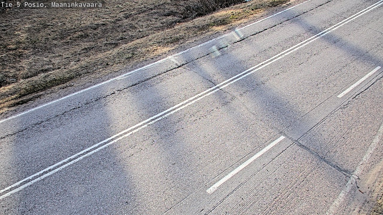 Weather Camera Image Väg 5 Posio, Maaninkavaara, Posio, Lappi