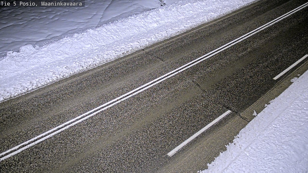 Kelikamerat Kuva Tie 5 Posio, Maaninkavaara, Posio, Lappi