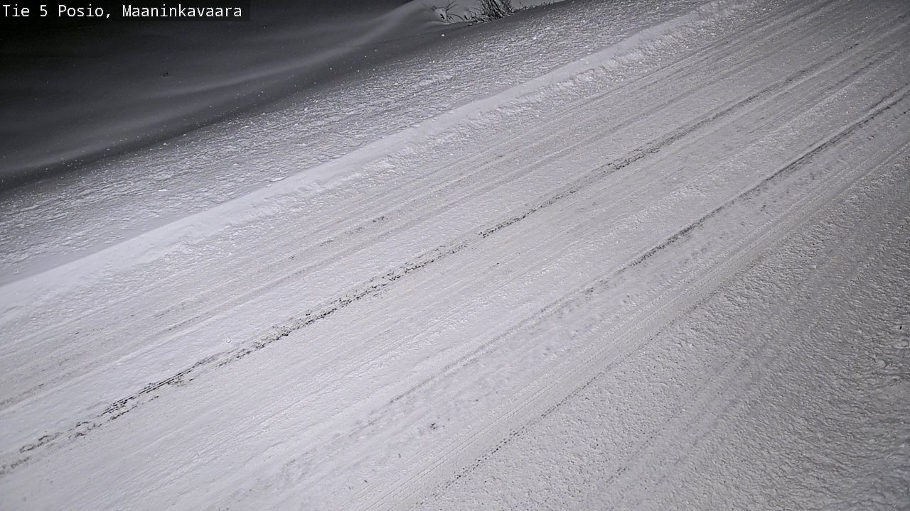 Weather Camera Image Road 5 Posio, Maaninkavaara, Posio, Lappi