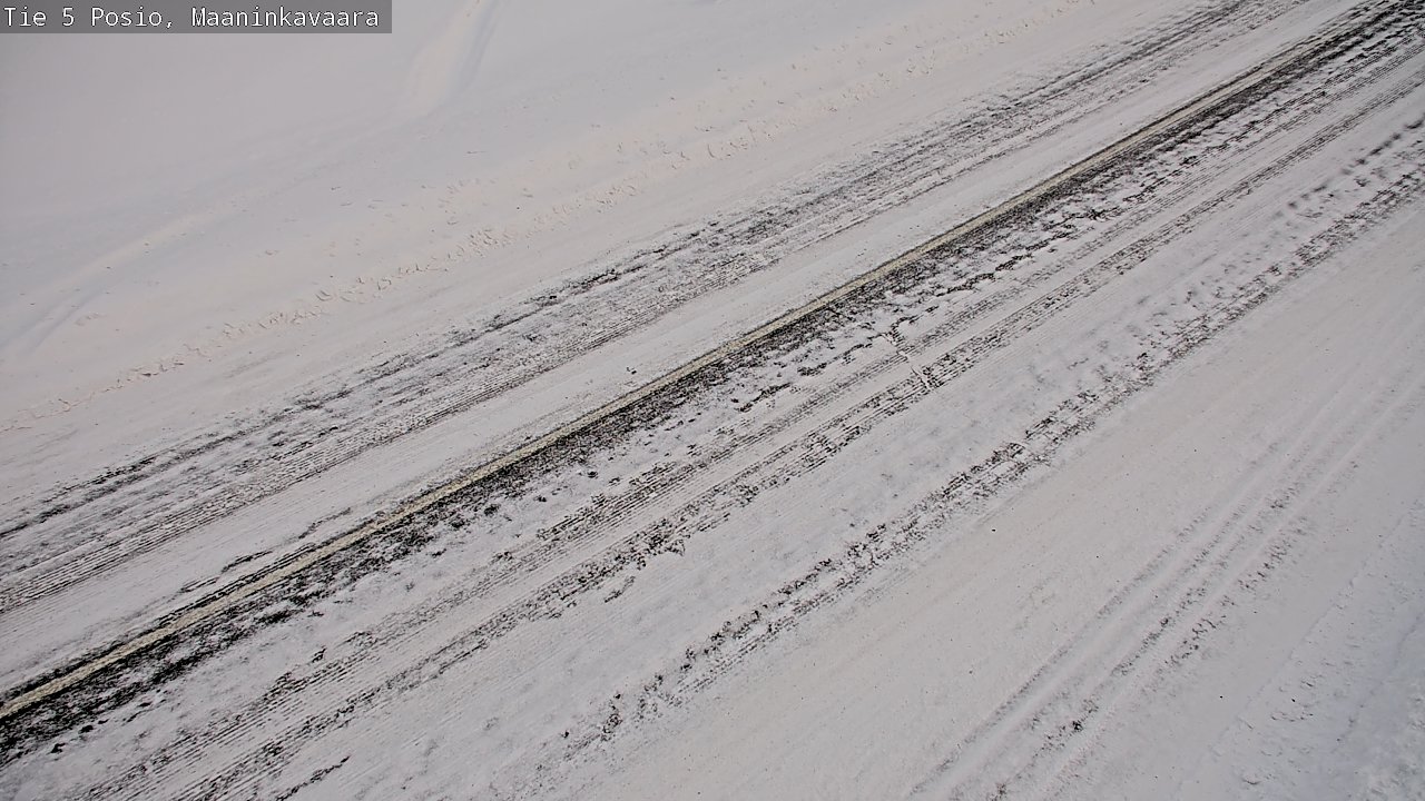 Kelikamerat Kuva Tie 5 Posio, Maaninkavaara, Posio, Lappi