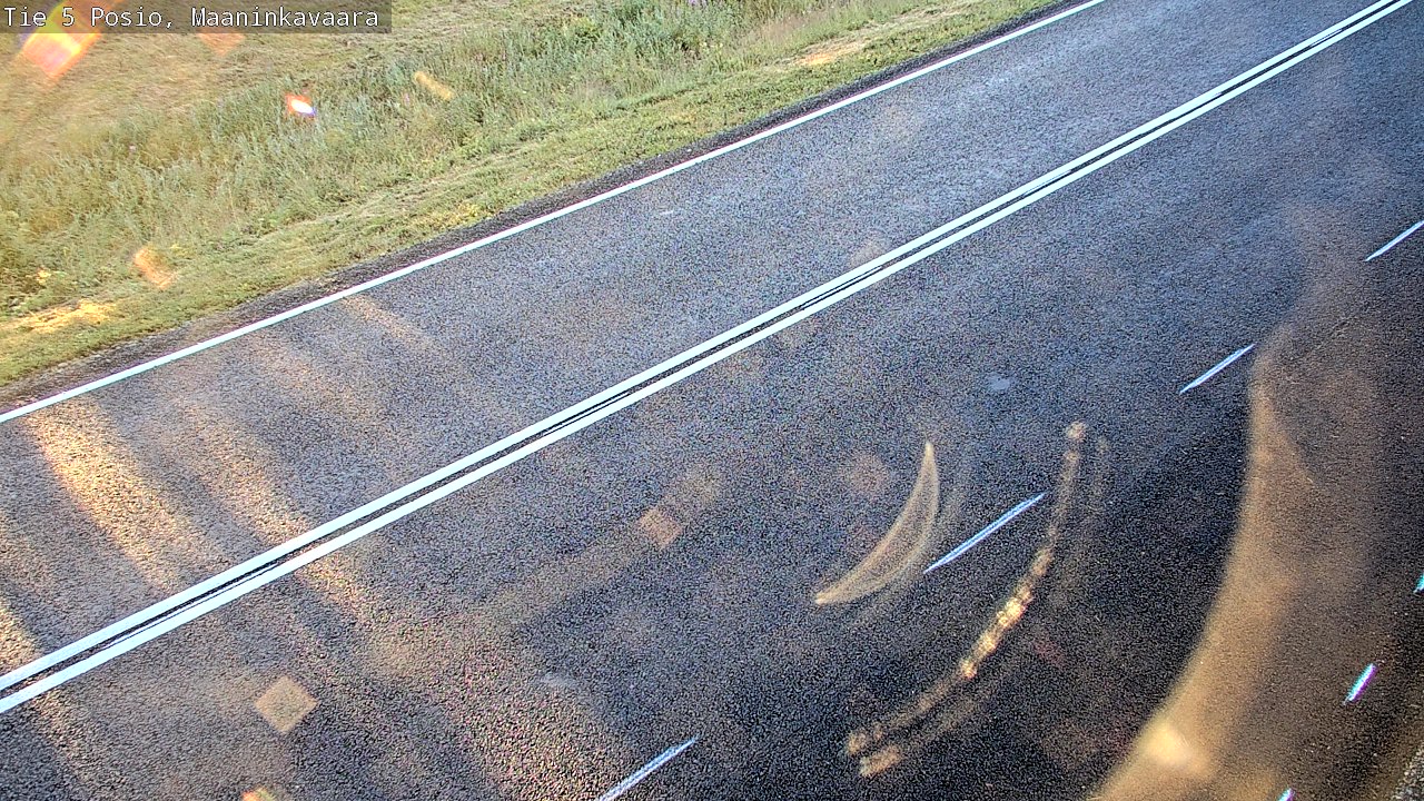 Kelikamerat Kuva Tie 5 Posio, Maaninkavaara, Posio, Lappi