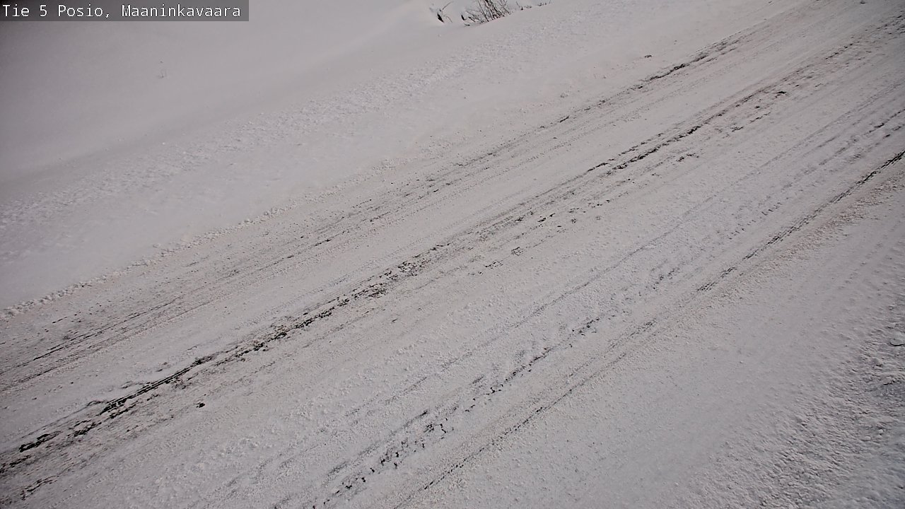 Weather Camera Image Road 5 Posio, Maaninkavaara, Posio, Lappi