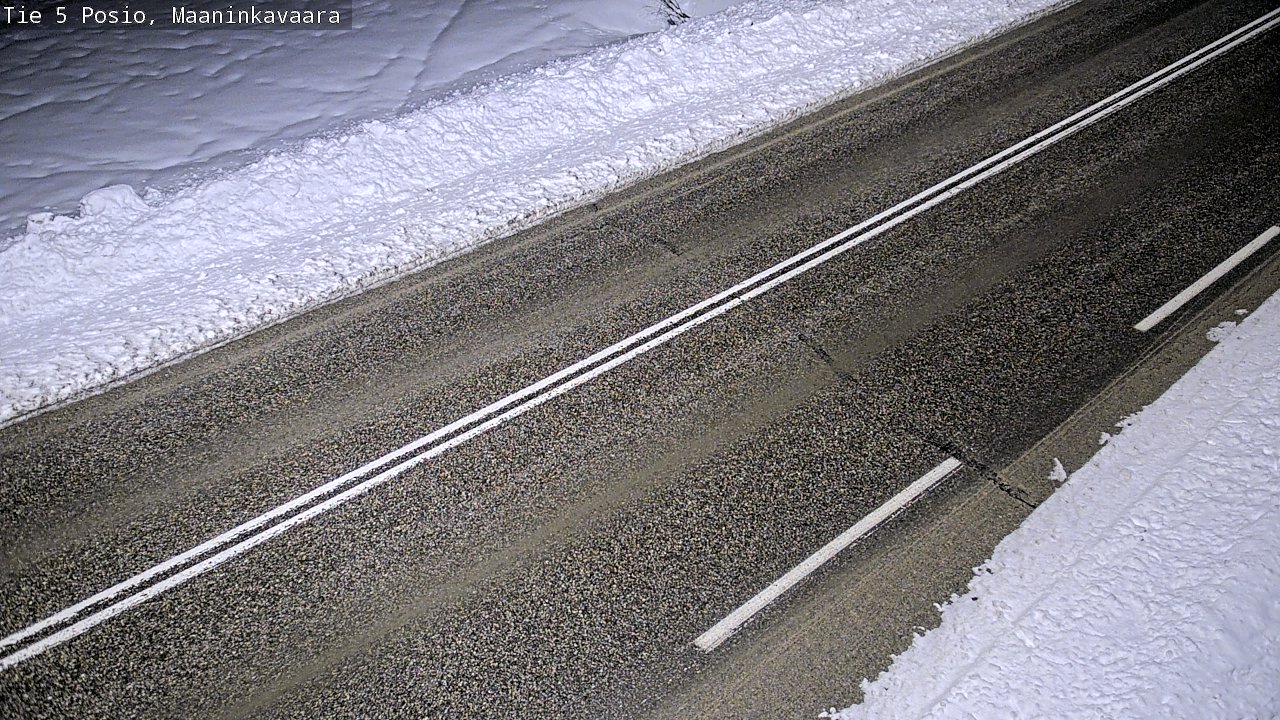 Kelikamerat Kuva Tie 5 Posio, Maaninkavaara, Posio, Lappi