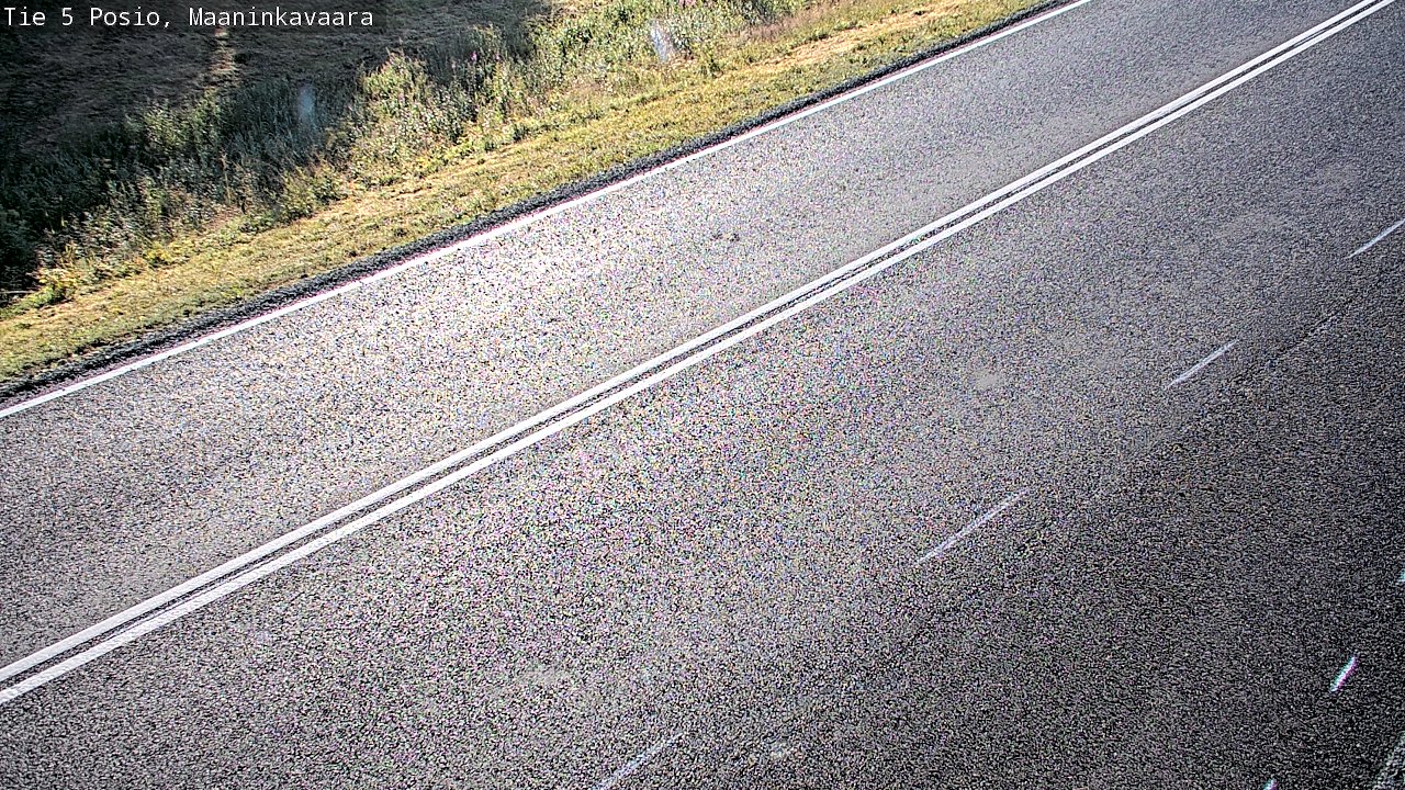 Weather Camera Image Road 5 Posio, Maaninkavaara, Posio, Lappi