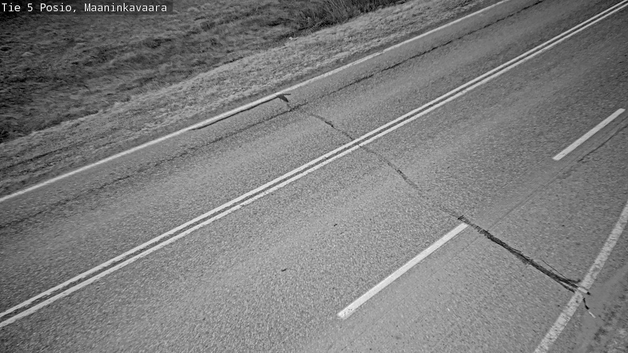 Weather Camera Image Väg 5 Posio, Maaninkavaara, Posio, Lappi