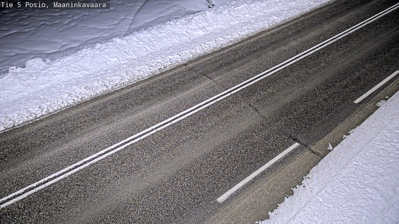 Kelikamerat Kuva Tie 5 Posio, Maaninkavaara, Posio, Lappi