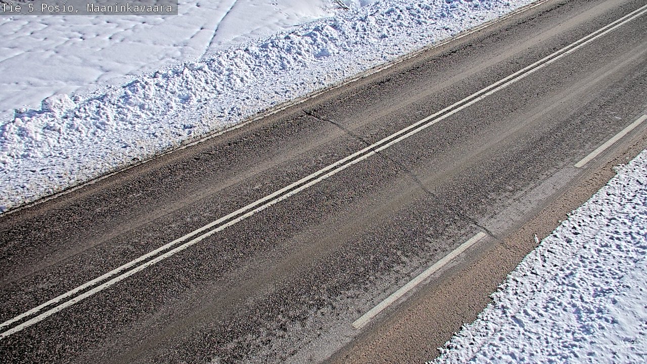 Weather Camera Image Road 5 Posio, Maaninkavaara, Posio, Lappi