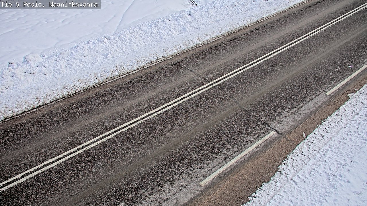 Weather Camera Image Road 5 Posio, Maaninkavaara, Posio, Lappi