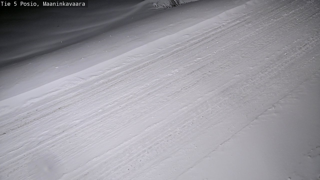 Weather Camera Image Road 5 Posio, Maaninkavaara, Posio, Lappi