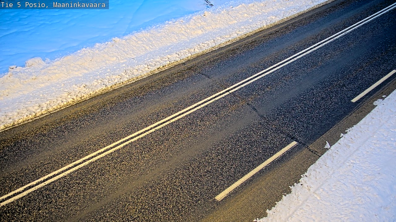 Kelikamerat Kuva Tie 5 Posio, Maaninkavaara, Posio, Lappi