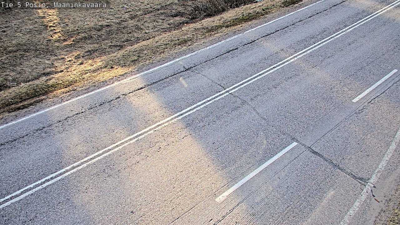 Weather Camera Image Väg 5 Posio, Maaninkavaara, Posio, Lappi