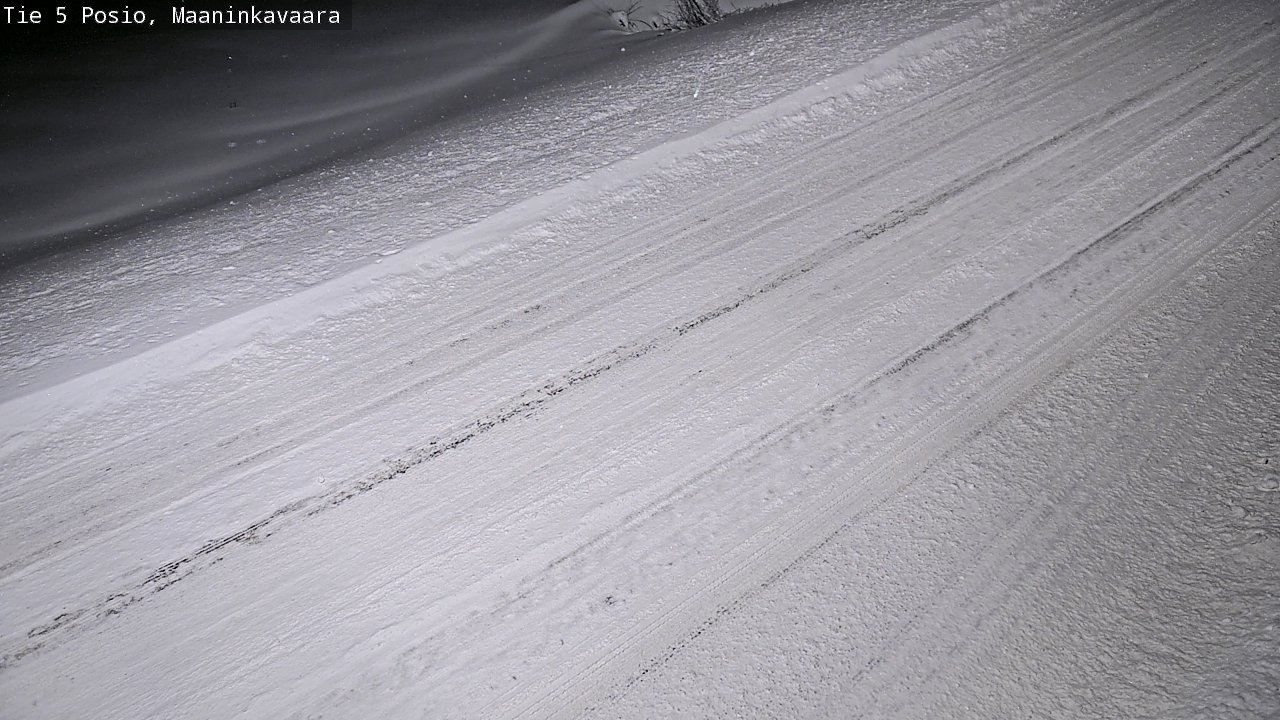 Weather Camera Image Road 5 Posio, Maaninkavaara, Posio, Lappi