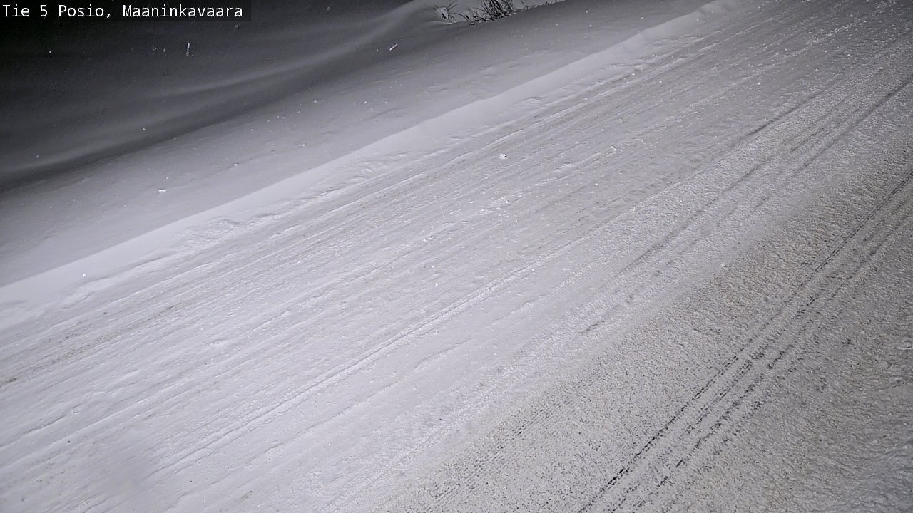 Weather Camera Image Road 5 Posio, Maaninkavaara, Posio, Lappi