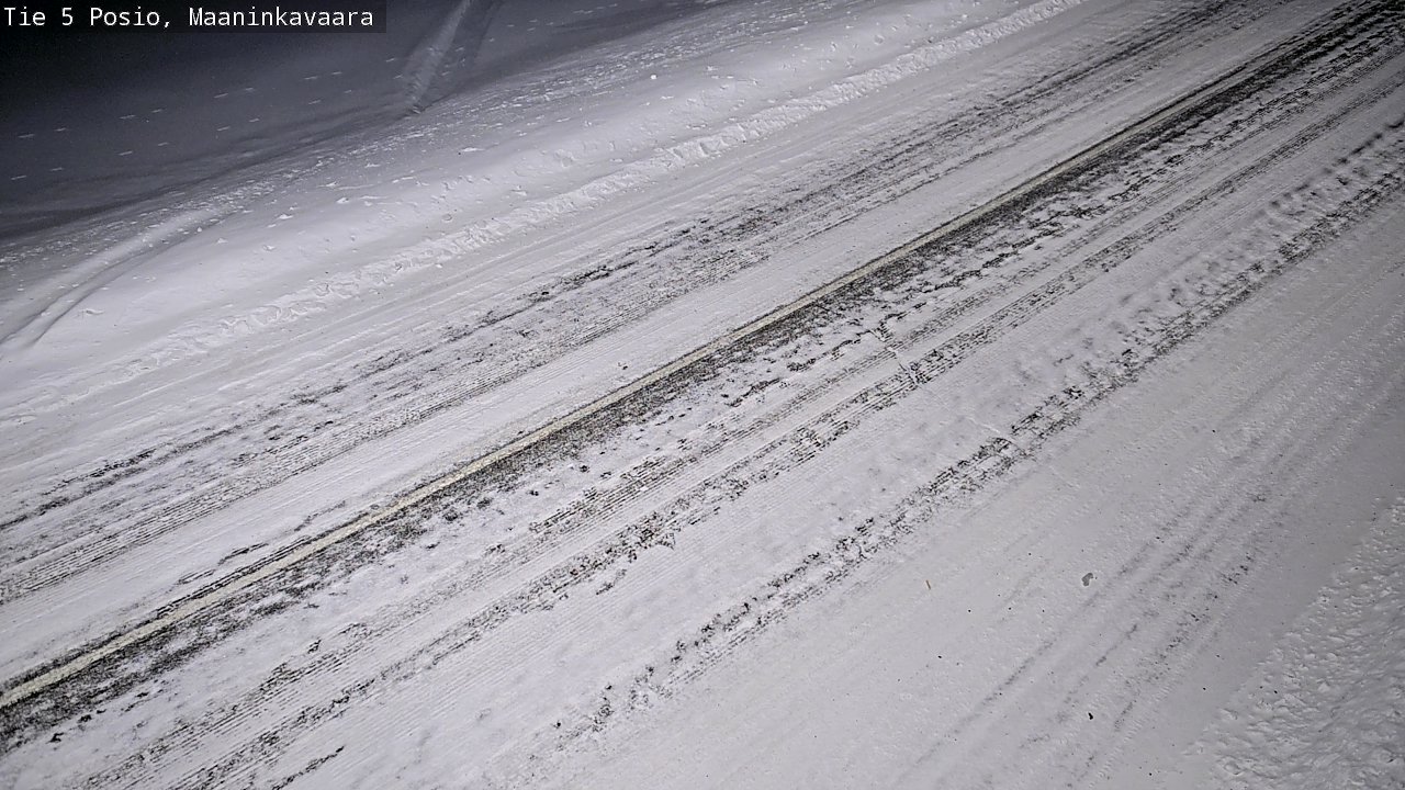 Kelikamerat Kuva Tie 5 Posio, Maaninkavaara, Posio, Lappi