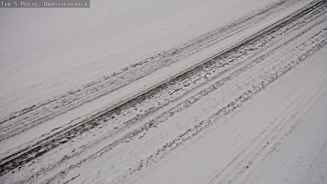 Kelikamerat Kuva Tie 5 Posio, Maaninkavaara, Posio, Lappi