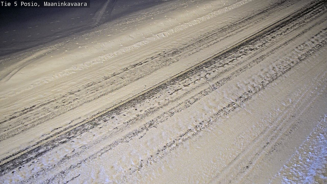 Kelikamerat Kuva Tie 5 Posio, Maaninkavaara, Posio, Lappi