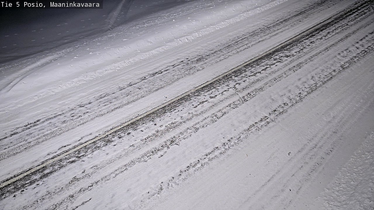 Kelikamerat Kuva Tie 5 Posio, Maaninkavaara, Posio, Lappi