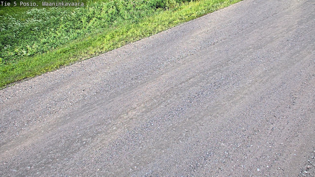 Weather Camera Image Väg 5 Posio, Maaninkavaara, Posio, Lappi