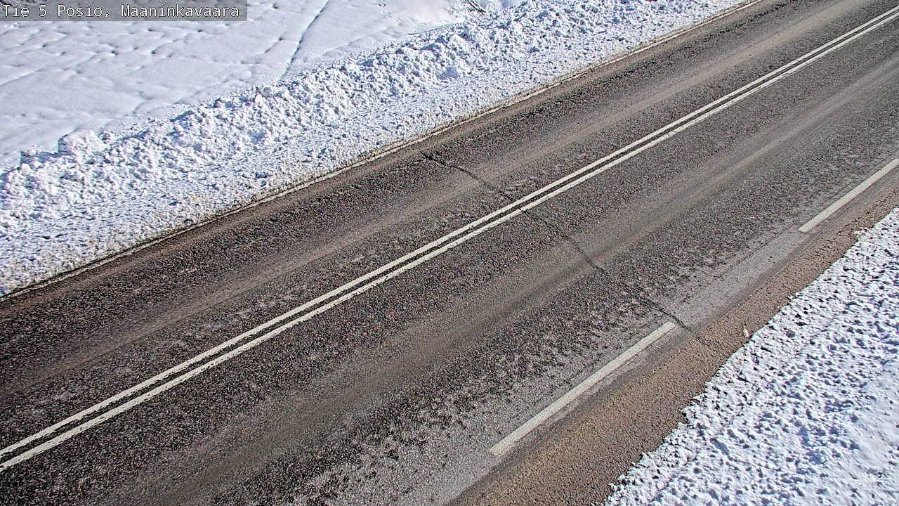 Weather Camera Image Road 5 Posio, Maaninkavaara, Posio, Lappi