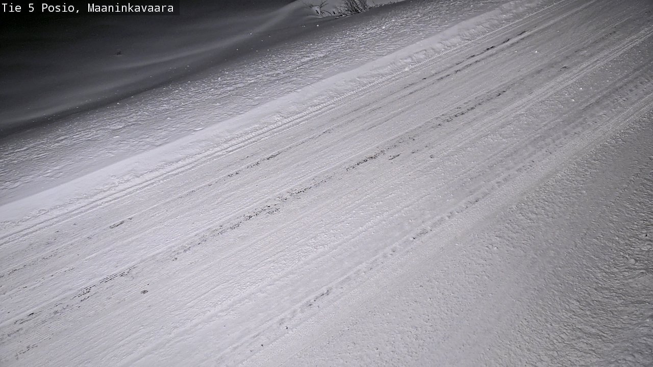 Weather Camera Image Road 5 Posio, Maaninkavaara, Posio, Lappi