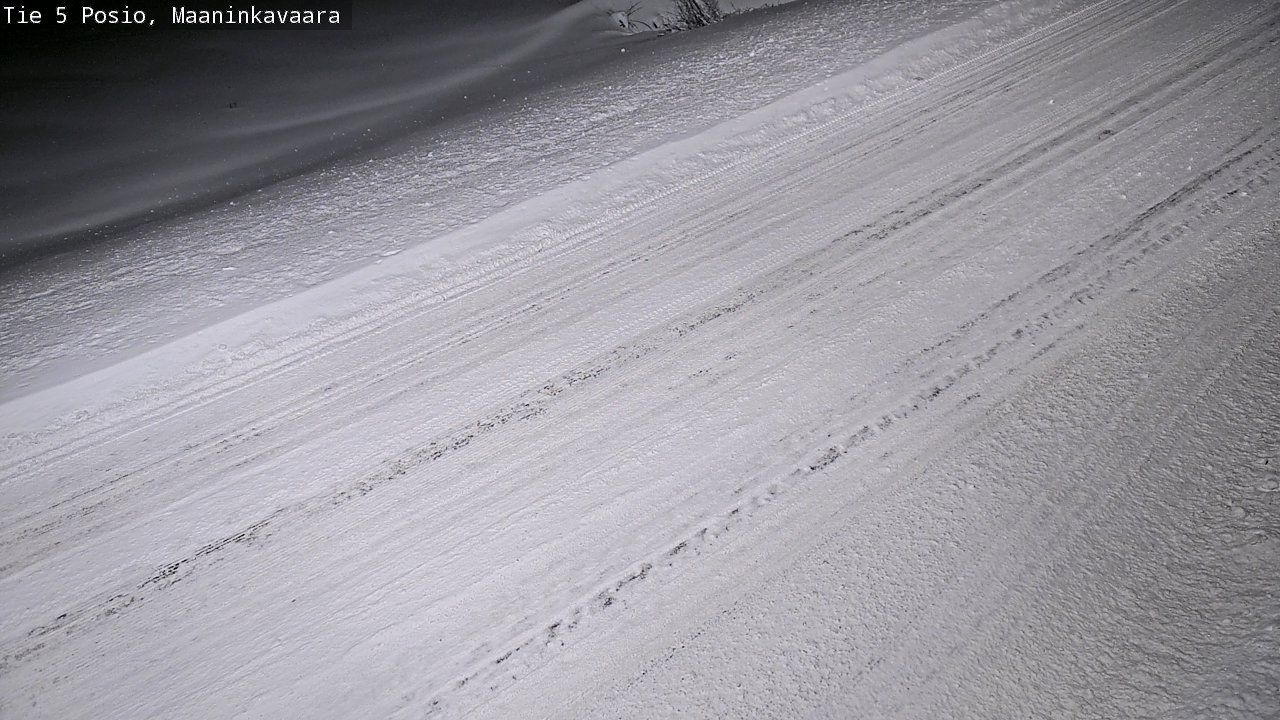 Weather Camera Image Road 5 Posio, Maaninkavaara, Posio, Lappi