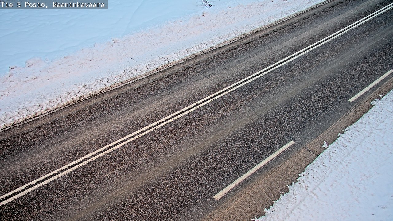 Kelikamerat Kuva Tie 5 Posio, Maaninkavaara, Posio, Lappi