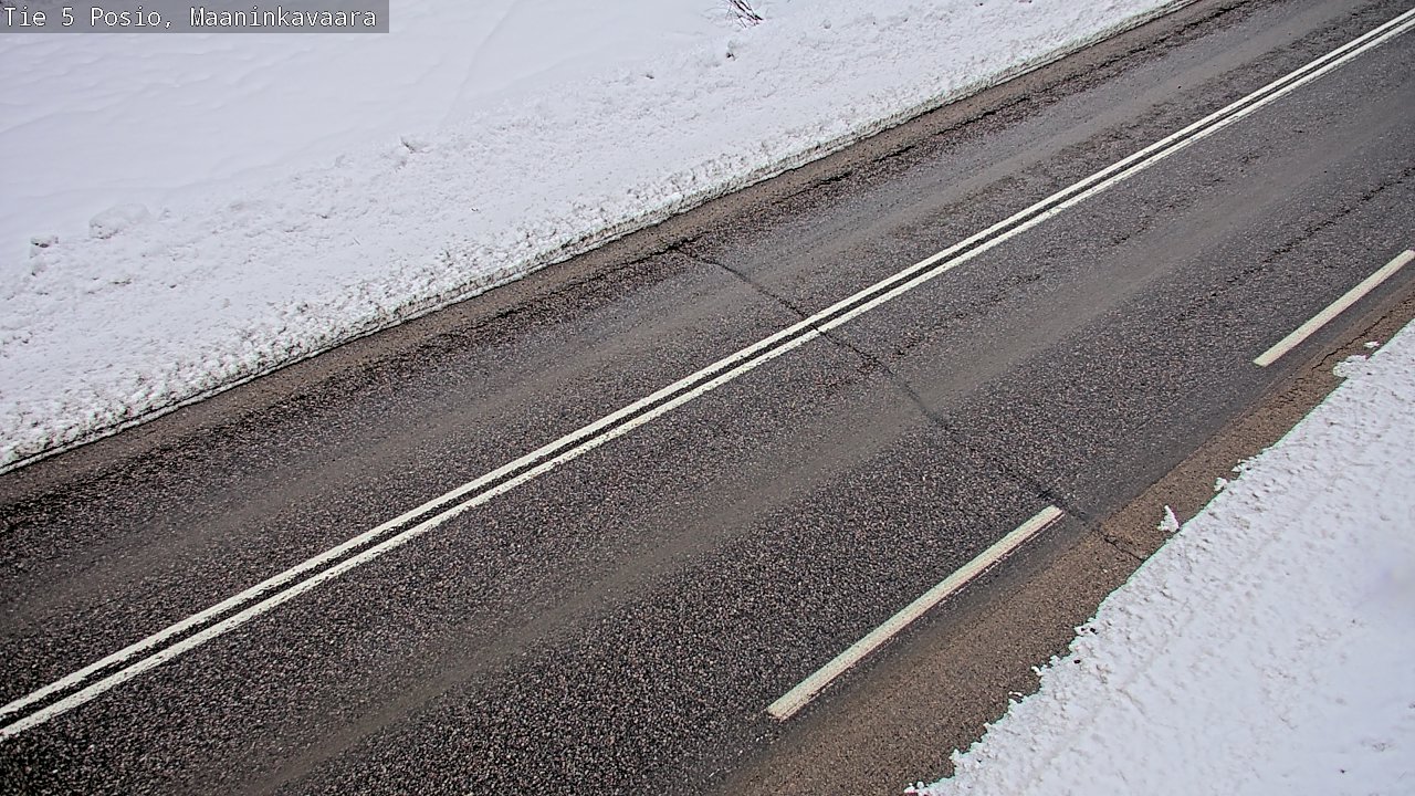 Kelikamerat Kuva Tie 5 Posio, Maaninkavaara, Posio, Lappi