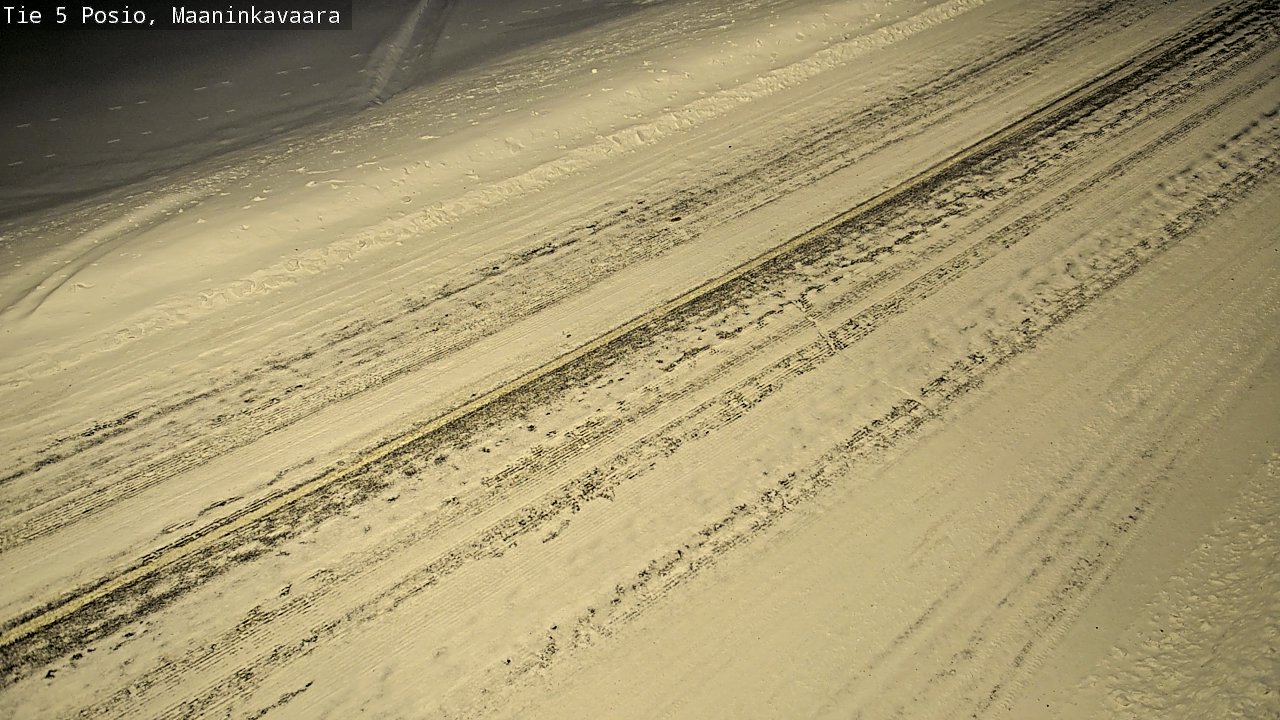 Kelikamerat Kuva Tie 5 Posio, Maaninkavaara, Posio, Lappi