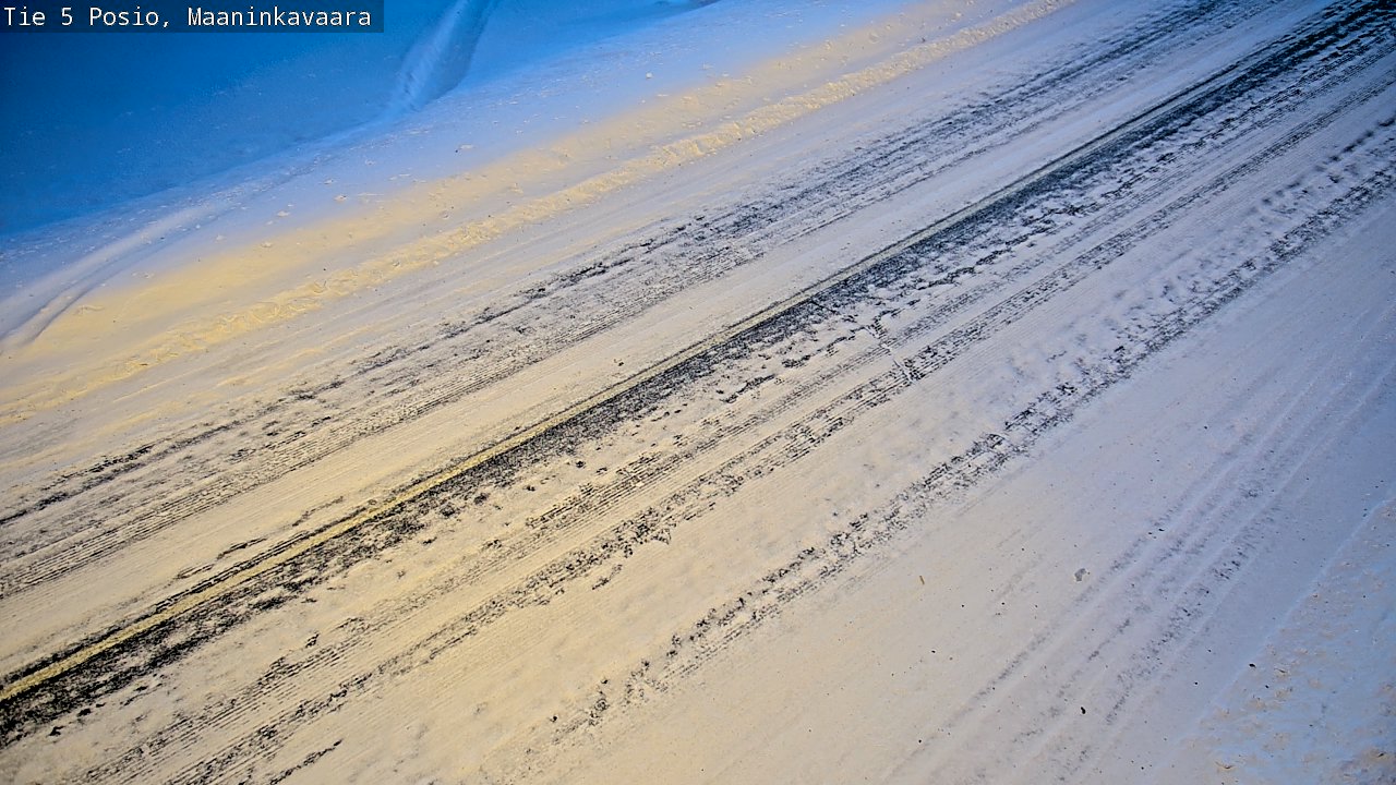 Kelikamerat Kuva Tie 5 Posio, Maaninkavaara, Posio, Lappi