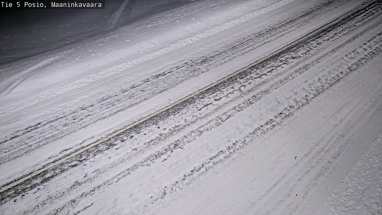 Kelikamerat Kuva Tie 5 Posio, Maaninkavaara, Posio, Lappi