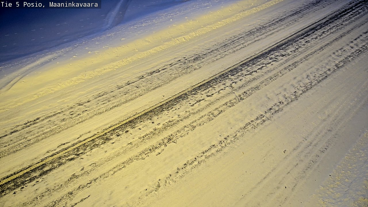 Kelikamerat Kuva Tie 5 Posio, Maaninkavaara, Posio, Lappi