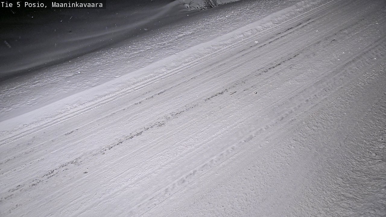 Weather Camera Image Road 5 Posio, Maaninkavaara, Posio, Lappi