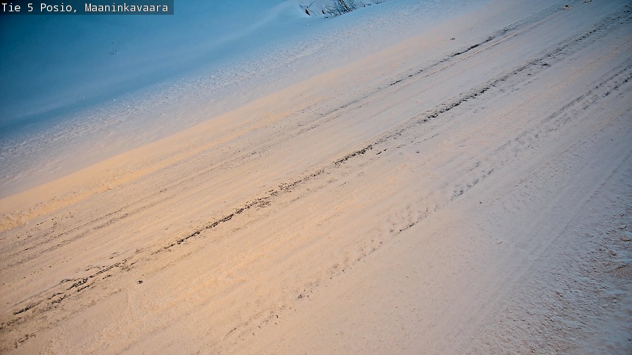 Weather Camera Image Road 5 Posio, Maaninkavaara, Posio, Lappi