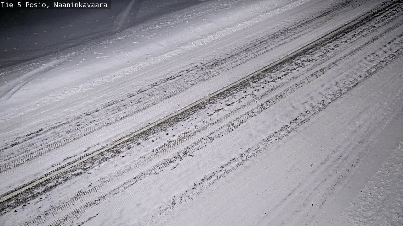 Kelikamerat Kuva Tie 5 Posio, Maaninkavaara, Posio, Lappi