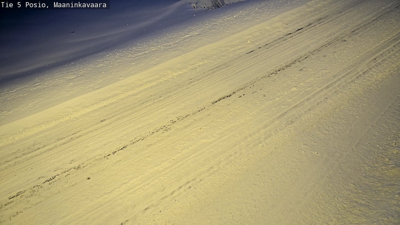 Weather Camera Image Road 5 Posio, Maaninkavaara, Posio, Lappi