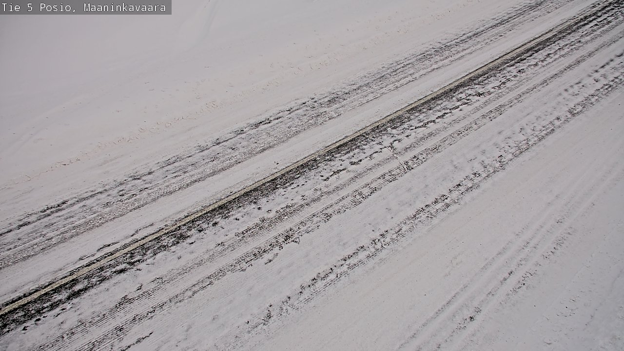 Kelikamerat Kuva Tie 5 Posio, Maaninkavaara, Posio, Lappi