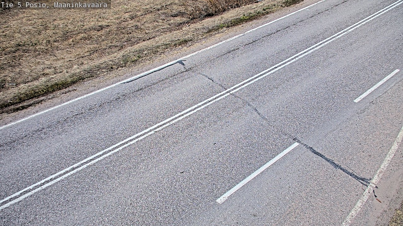 Kelikamerat Kuva Tie 5 Posio, Maaninkavaara, Posio, Lappi