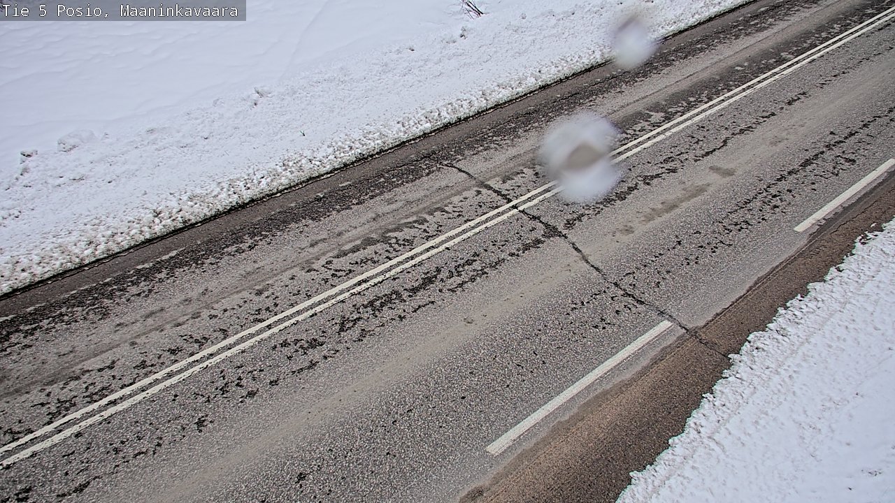 Weather Camera Image Väg 5 Posio, Maaninkavaara, Posio, Lappi