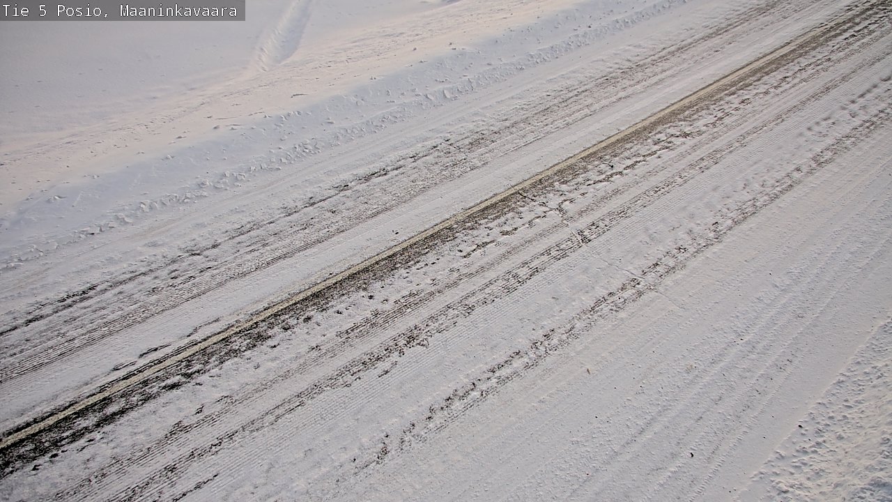 Kelikamerat Kuva Tie 5 Posio, Maaninkavaara, Posio, Lappi
