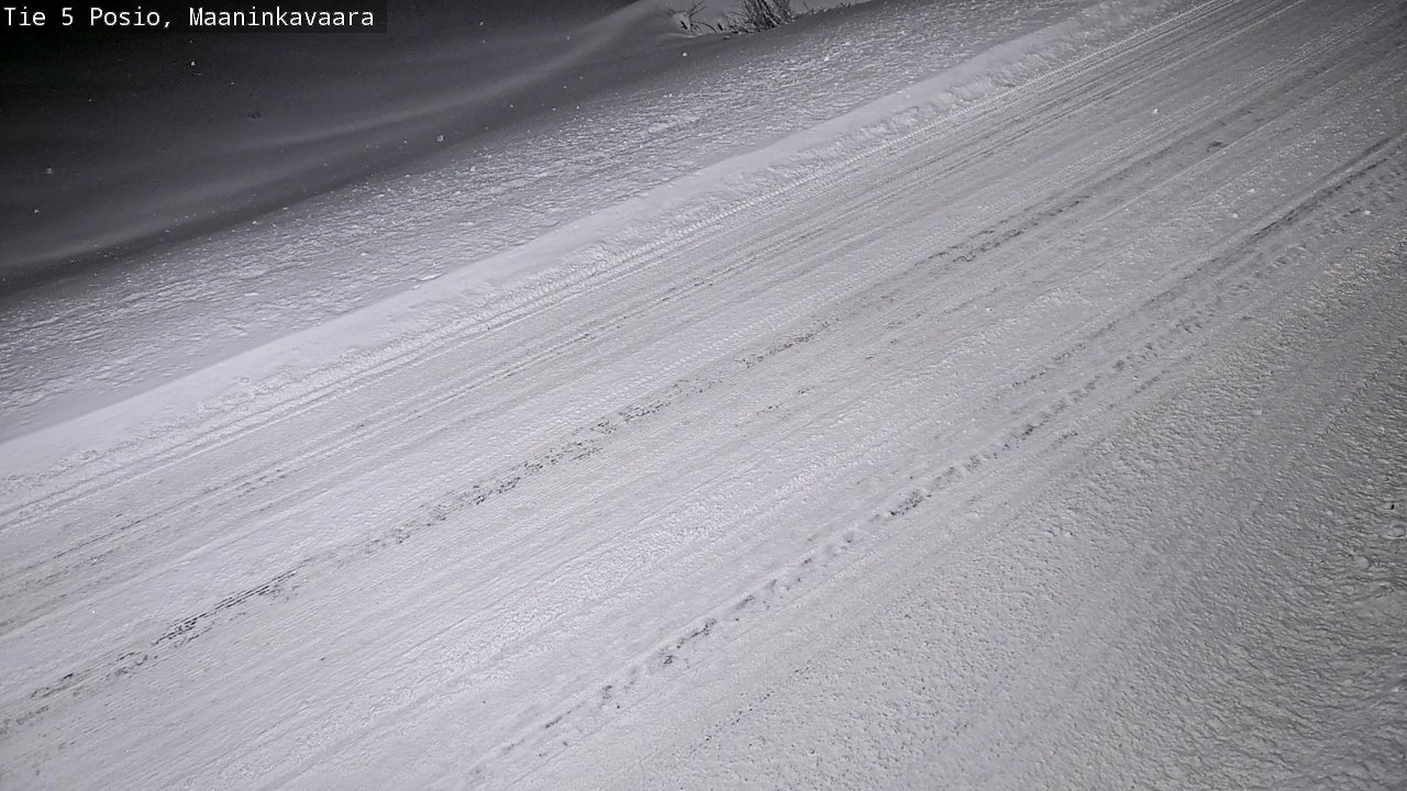 Weather Camera Image Road 5 Posio, Maaninkavaara, Posio, Lappi