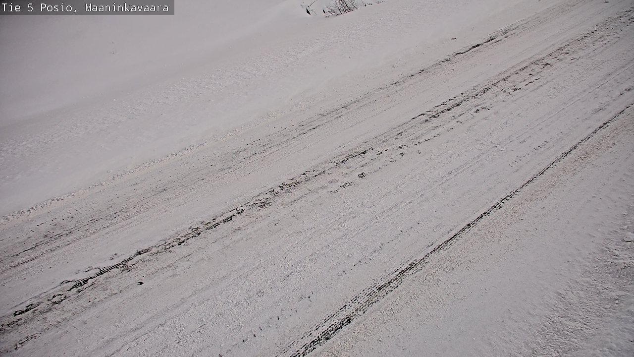 Weather Camera Image Road 5 Posio, Maaninkavaara, Posio, Lappi
