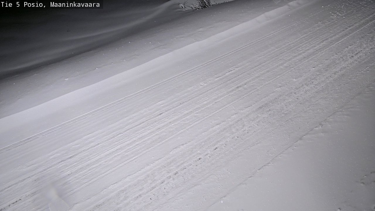 Weather Camera Image Road 5 Posio, Maaninkavaara, Posio, Lappi