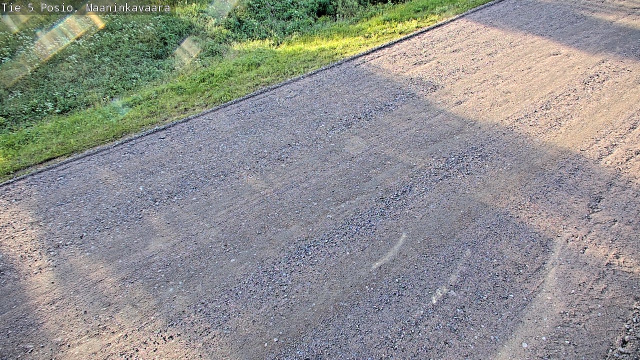 Weather Camera Image Väg 5 Posio, Maaninkavaara, Posio, Lappi